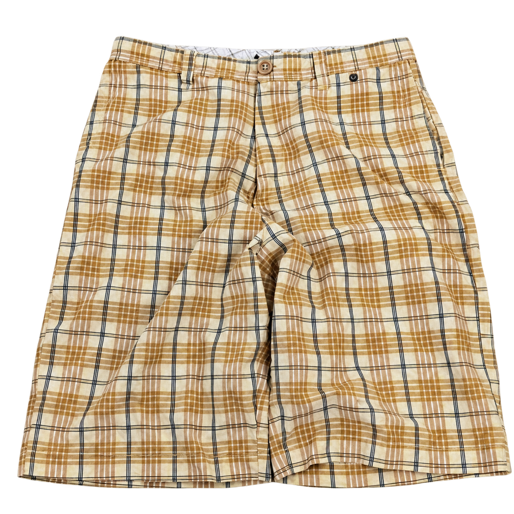 Vintage Billabong Plaid Baggy Shorts