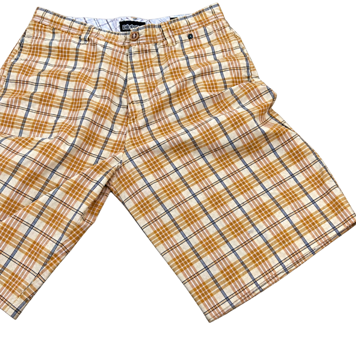 Vintage Billabong Plaid Baggy Shorts