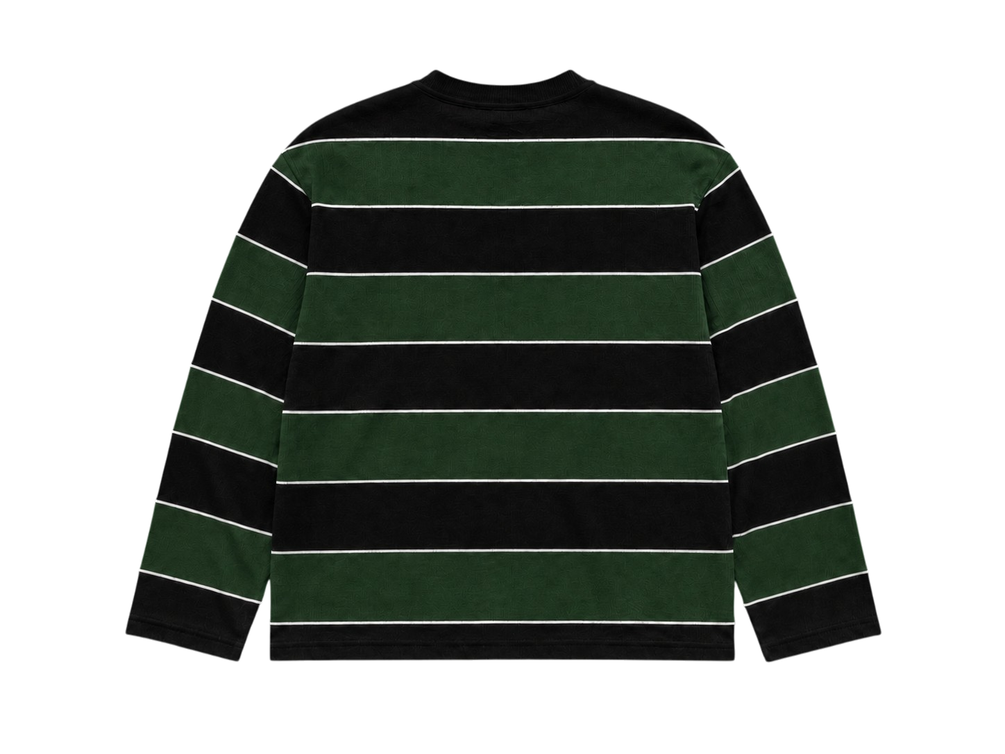 GREEN STRIPED KNIT
