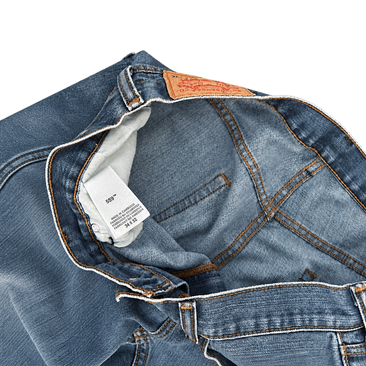 vintage baggy levi 559s