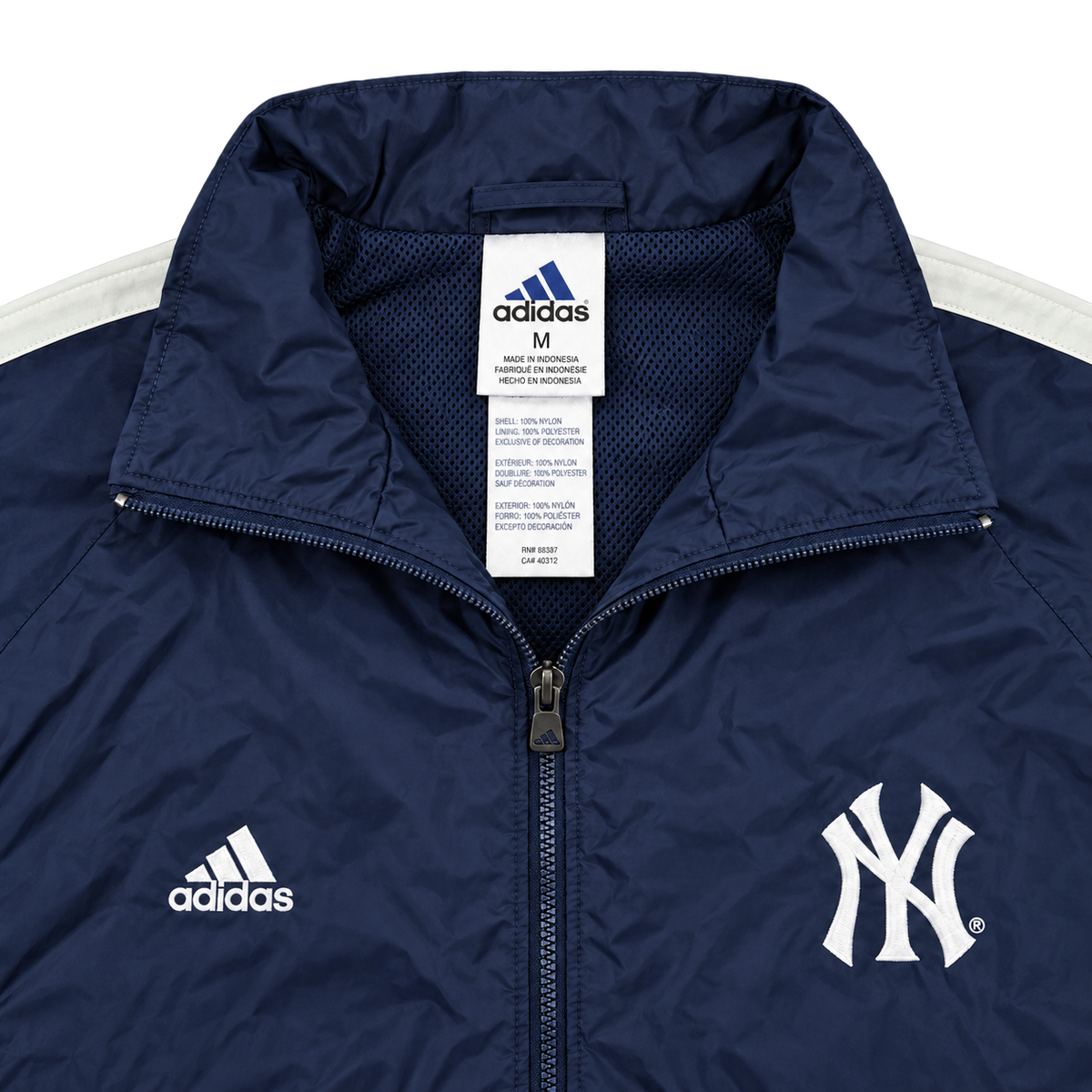 Yankees NY Adidas Windbreaker