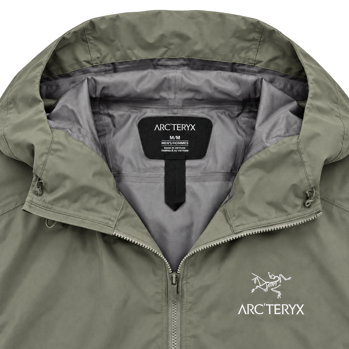 Olive Arc'teryx jacket